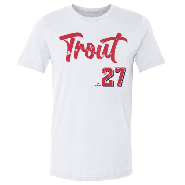 Mike Trout Men's Cotton T-Shirt | 500 LEVEL