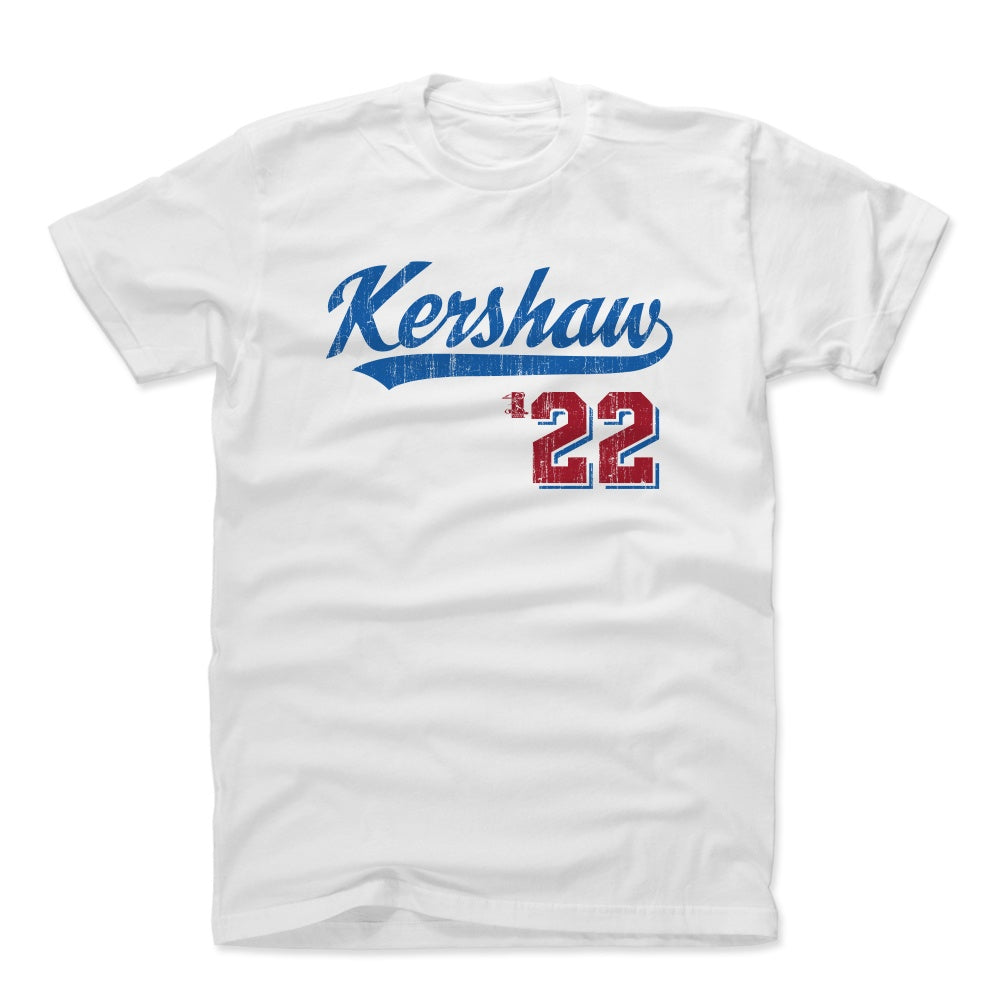 Clayton Kershaw Men's Cotton T-Shirt | 500 LEVEL
