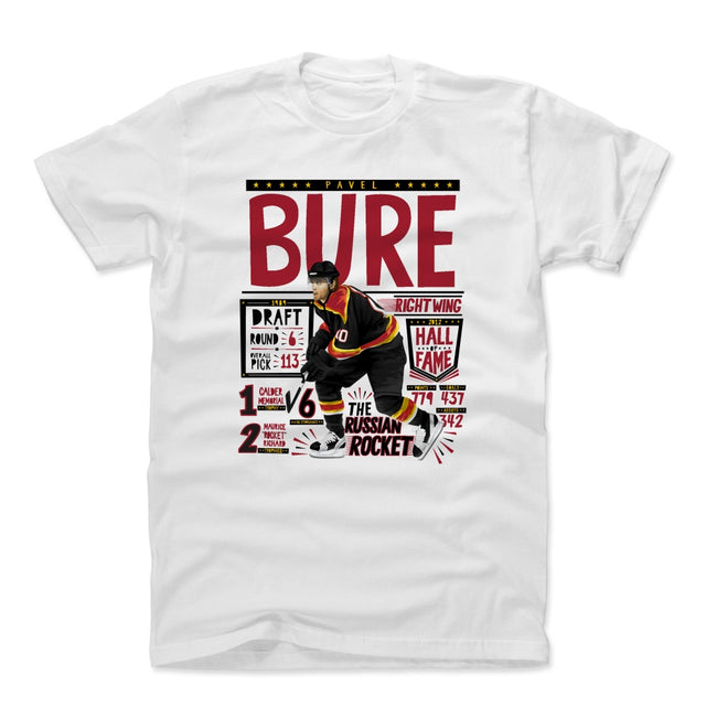 Pavel Bure Men's Cotton T-Shirt | 500 LEVEL