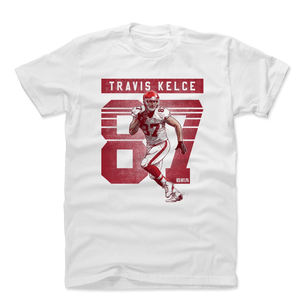 Travis Kelce Men's Cotton T-Shirt | 500 LEVEL