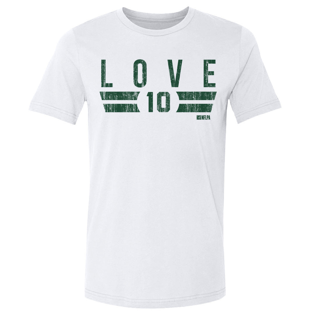 Jordan Love Men&#39;s Cotton T-Shirt | 500 LEVEL