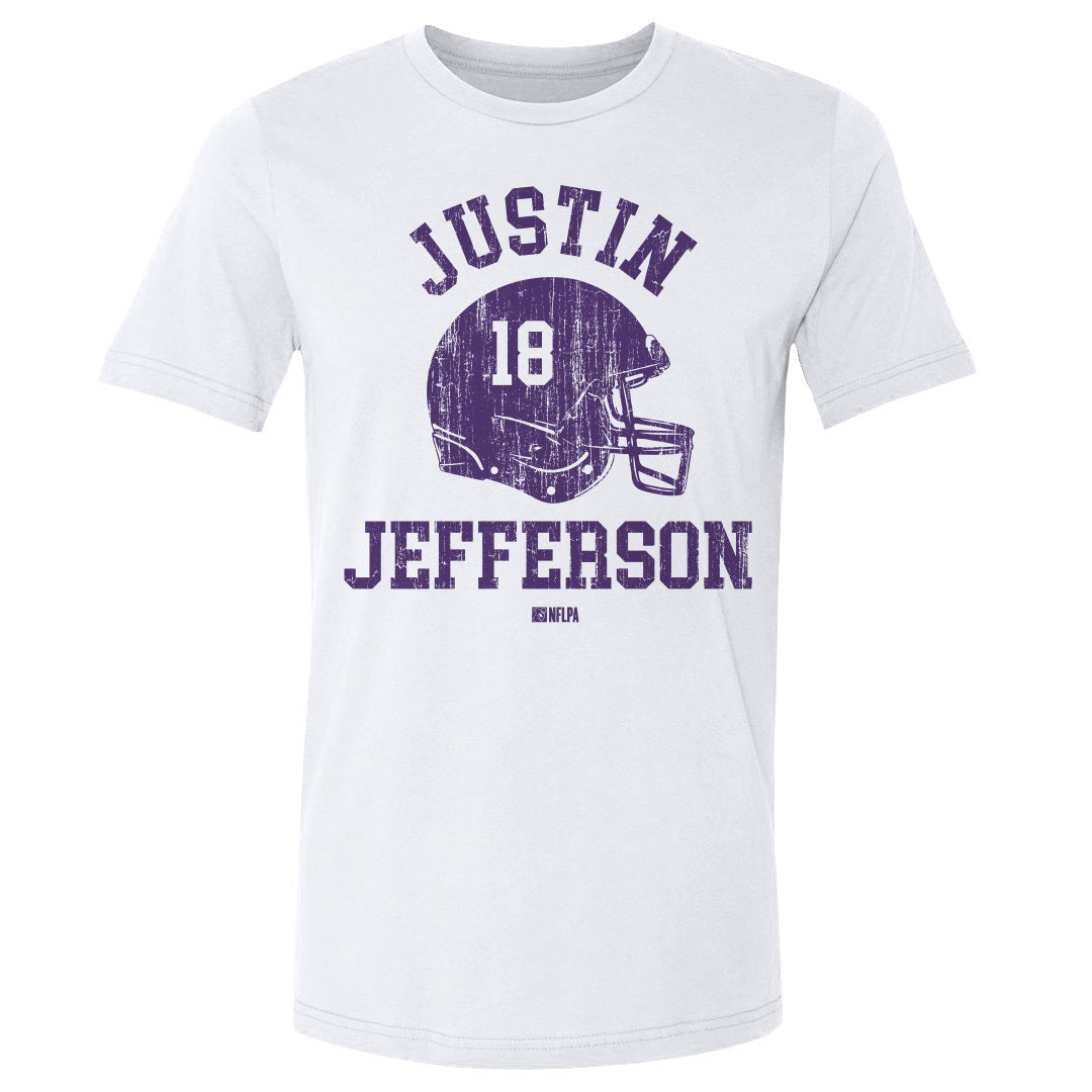 Justin Jefferson Men's Cotton T-Shirt | 500 LEVEL