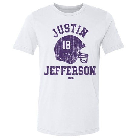 Justin Jefferson Men's Cotton T-Shirt | 500 LEVEL