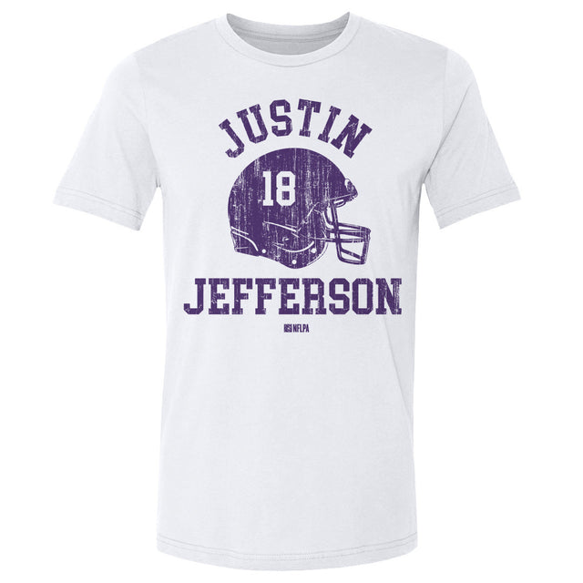 Justin Jefferson Men's Cotton T-Shirt | 500 LEVEL