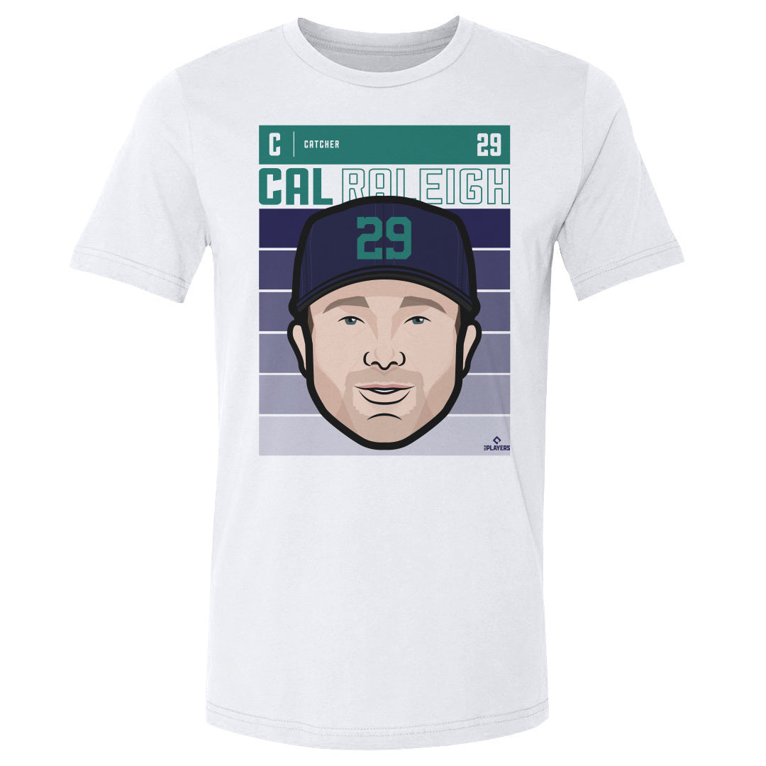 Cal Raleigh Men's Cotton T-Shirt | 500 LEVEL