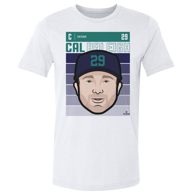 Cal Raleigh Men's Cotton T-Shirt | 500 LEVEL