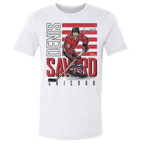 Denis Savard Men's Cotton T-Shirt | 500 LEVEL
