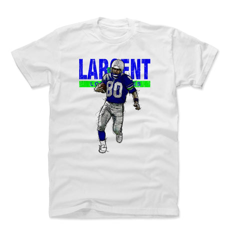 Steve Largent Men's Cotton T-Shirt | 500 LEVEL