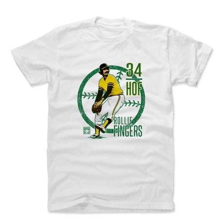 Rollie Fingers Men's Cotton T-Shirt | 500 LEVEL