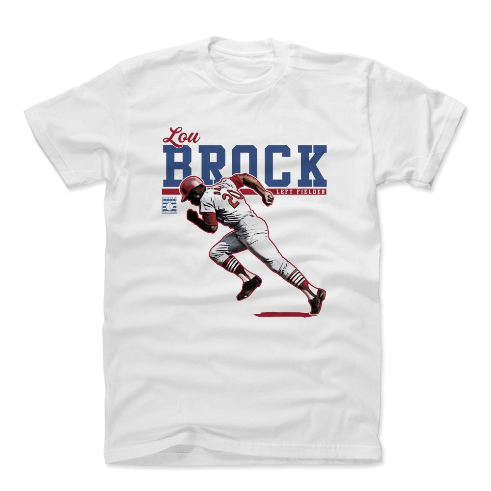 Lou Brock Men's Cotton T-Shirt | 500 LEVEL
