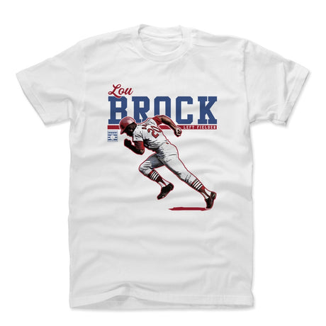 Lou Brock Men's Cotton T-Shirt | 500 LEVEL