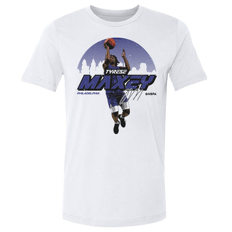 Tyrese Maxey Men's Cotton T-Shirt | 500 LEVEL