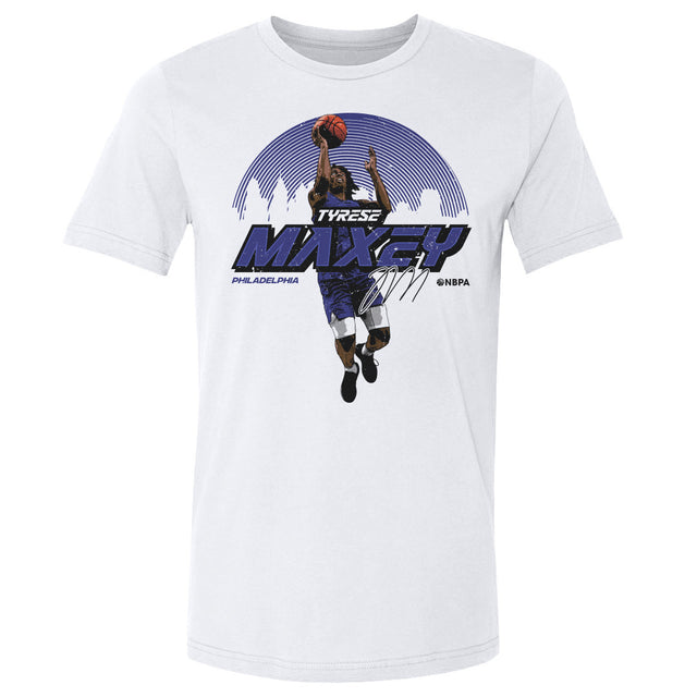 Tyrese Maxey Men's Cotton T-Shirt | 500 LEVEL