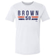 Hunter Brown Men's Cotton T-Shirt | 500 LEVEL