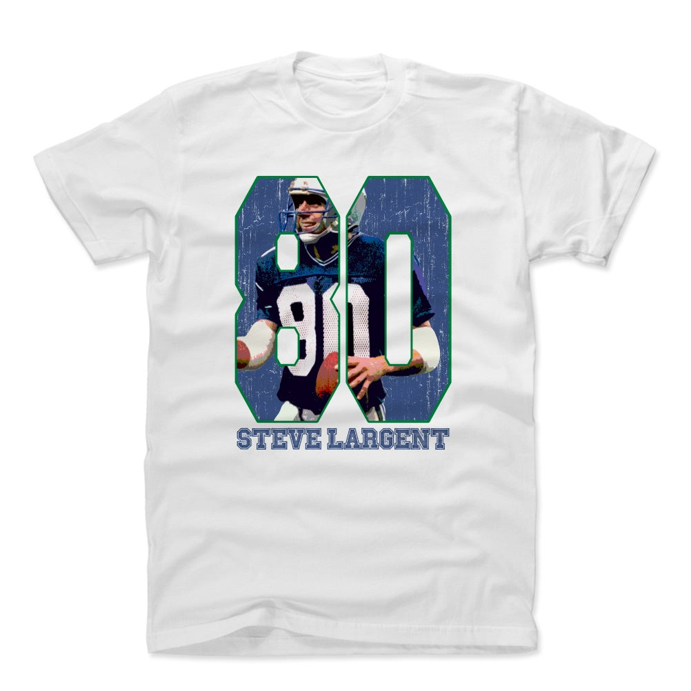 Steve Largent Men&#39;s Cotton T-Shirt | 500 LEVEL