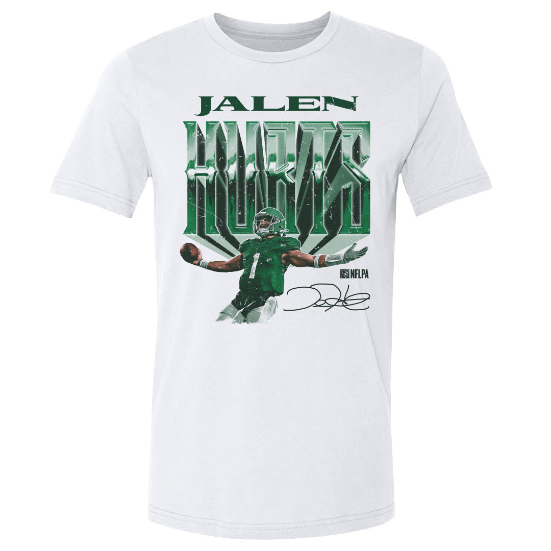Jalen Hurts Men's Cotton T-Shirt | 500 LEVEL