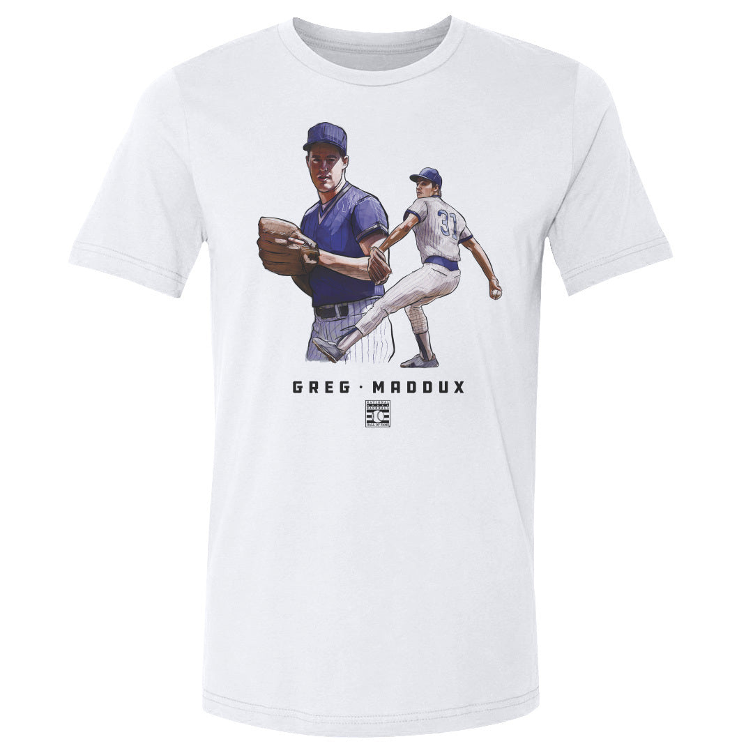 Greg Maddux Men's Cotton T-Shirt | 500 LEVEL