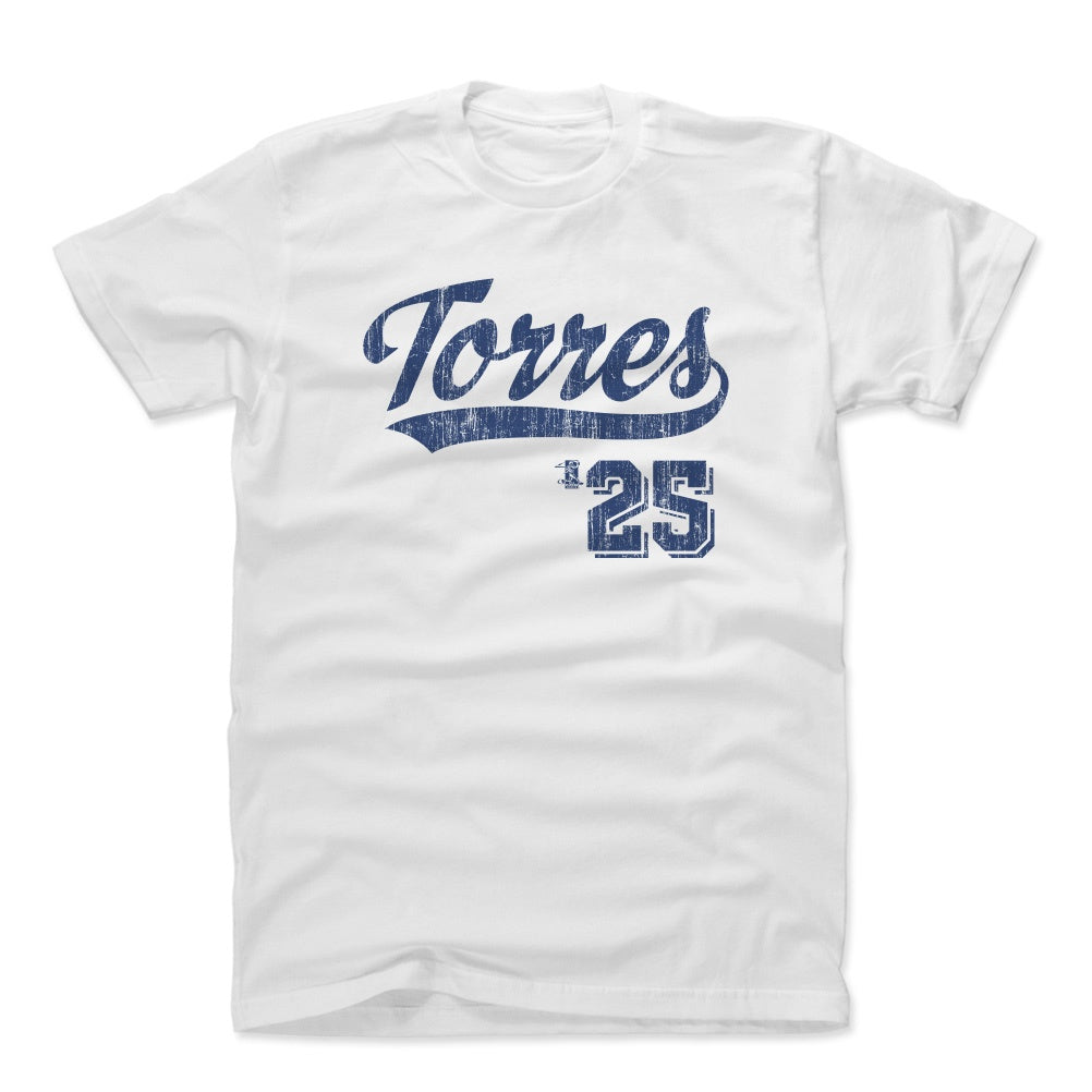 New York Yankees Men's 500 Level Gleyber Torres New York White Shirt