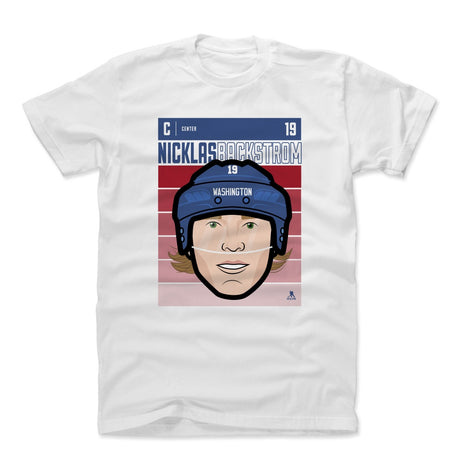 Nicklas Backstrom Men's Cotton T-Shirt | 500 LEVEL