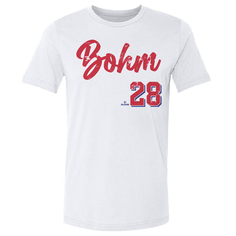 Alec Bohm Men's Cotton T-Shirt | 500 LEVEL