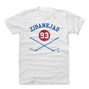 Mika Zibanejad Men's Cotton T-Shirt | 500 LEVEL