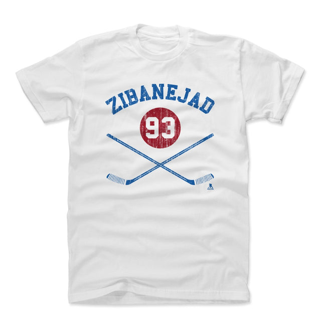 Mika Zibanejad Men's Cotton T-Shirt | 500 LEVEL