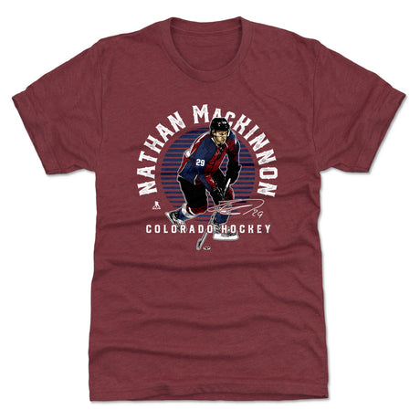 Nathan MacKinnon Men's Premium T-Shirt | 500 LEVEL