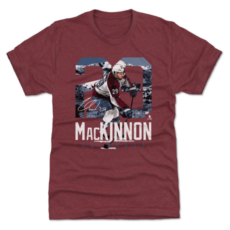 Nathan MacKinnon Men's Premium T-Shirt | 500 LEVEL