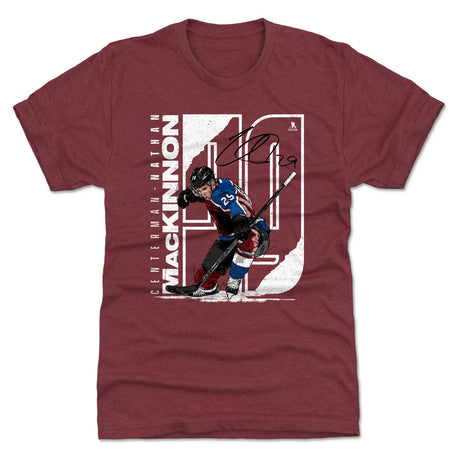 Nathan MacKinnon Men's Premium T-Shirt | 500 LEVEL