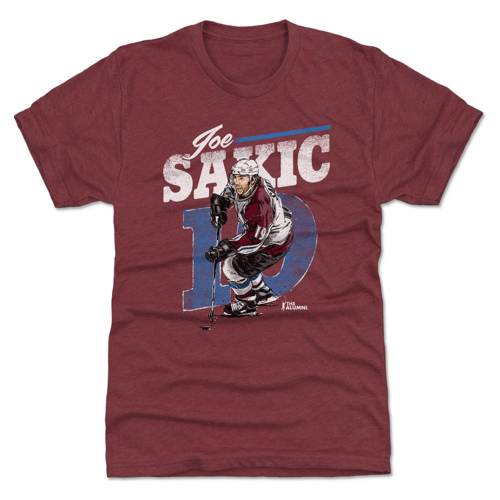 Joe Sakic Men&#39;s Premium T-Shirt | 500 LEVEL
