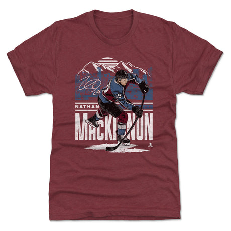 Nathan MacKinnon Men's Premium T-Shirt | 500 LEVEL