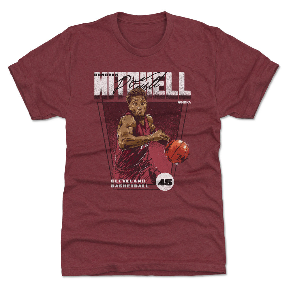 Donovan Mitchell Men's Premium T-Shirt | 500 LEVEL