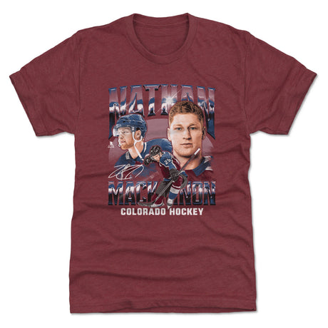 Nathan MacKinnon Men's Premium T-Shirt | 500 LEVEL