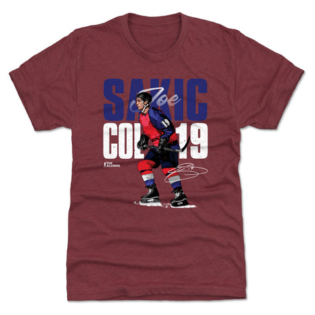 Joe Sakic Men's Premium T-Shirt | 500 LEVEL