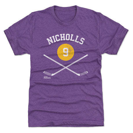Bernie Nicholls Men's Premium T-Shirt | 500 LEVEL