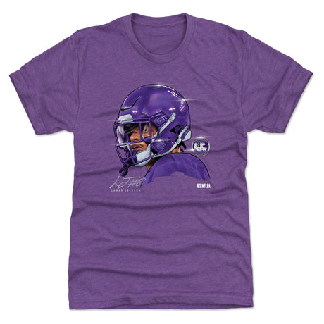 Lamar Jackson Men's Premium T-Shirt | 500 LEVEL