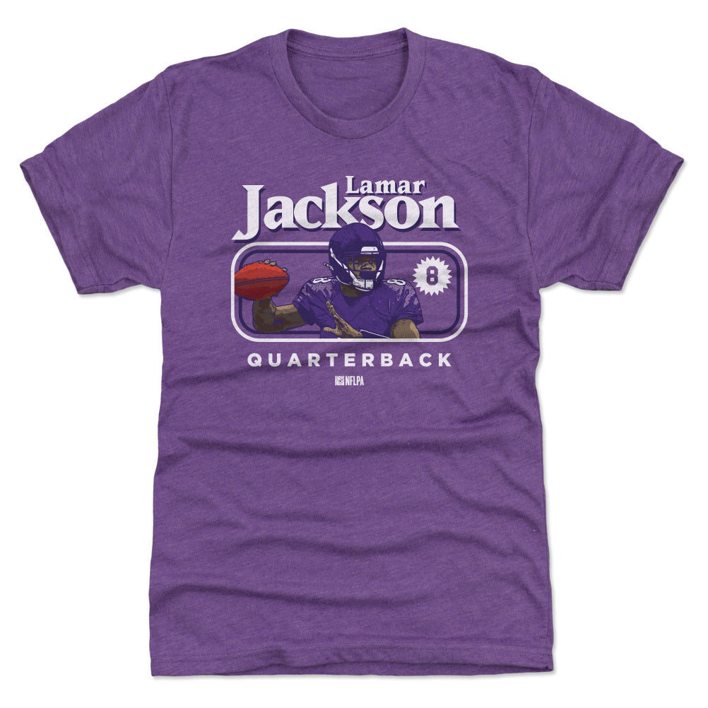 Lamar Jackson Men's Premium T-Shirt | 500 LEVEL