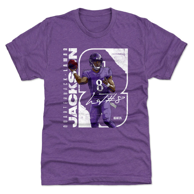 Lamar Jackson Men's Premium T-Shirt | 500 LEVEL