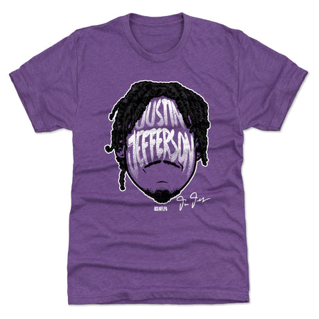 Justin Jefferson Men's Premium T-Shirt | 500 LEVEL