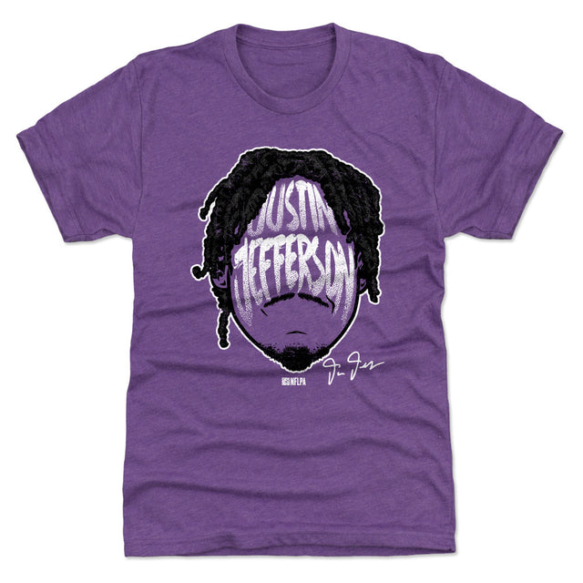Justin Jefferson Men's Premium T-Shirt | 500 LEVEL