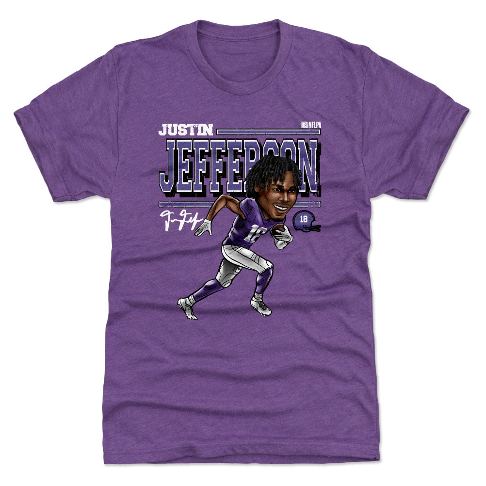 Justin Jefferson Men's Premium T-Shirt | 500 LEVEL