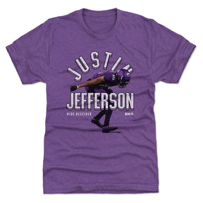 Justin Jefferson Men's Premium T-Shirt | 500 LEVEL