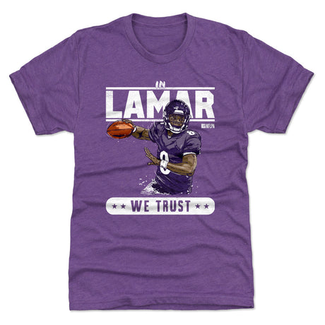 Lamar Jackson Men's Premium T-Shirt | 500 LEVEL
