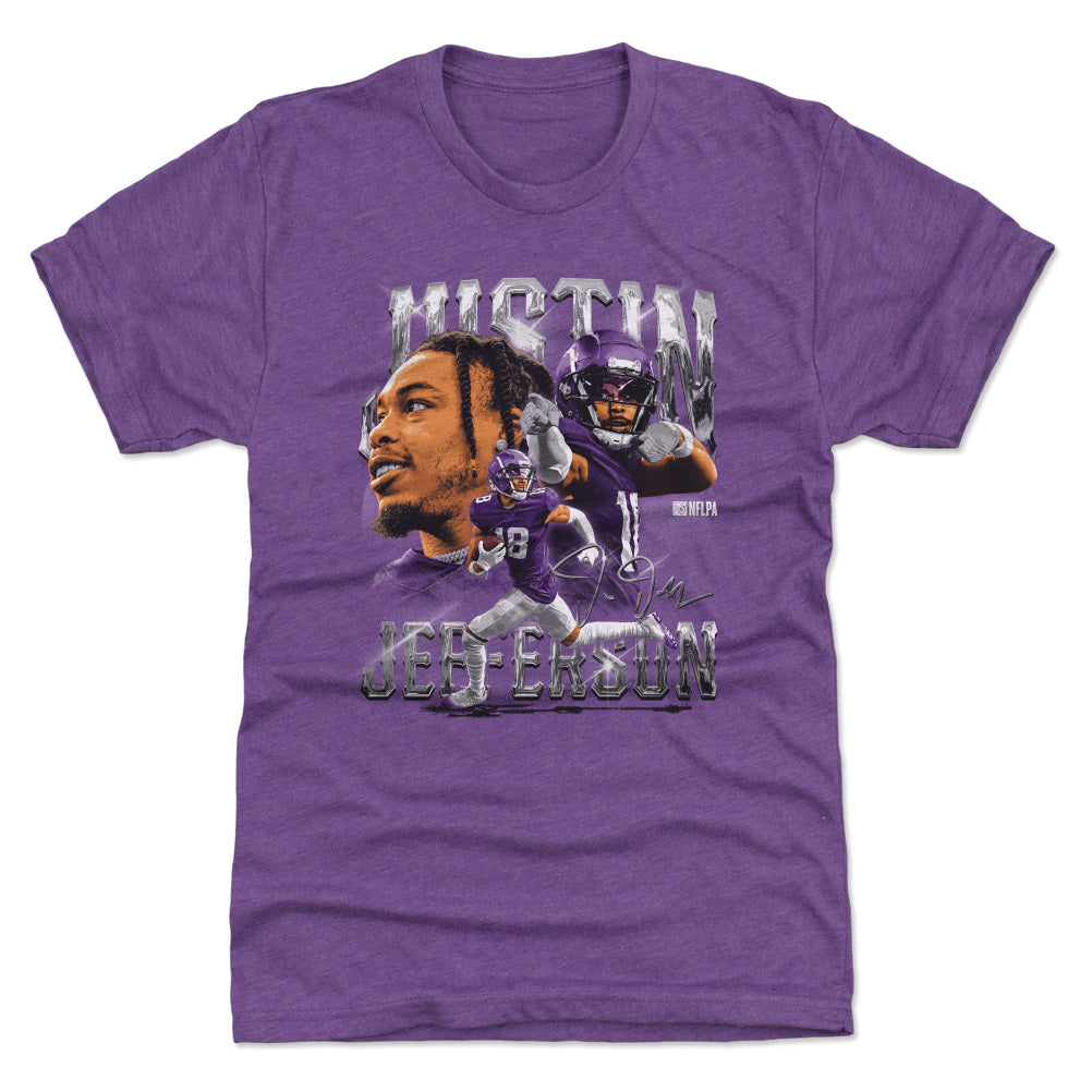 Justin Jefferson Men's Premium T-Shirt | 500 LEVEL