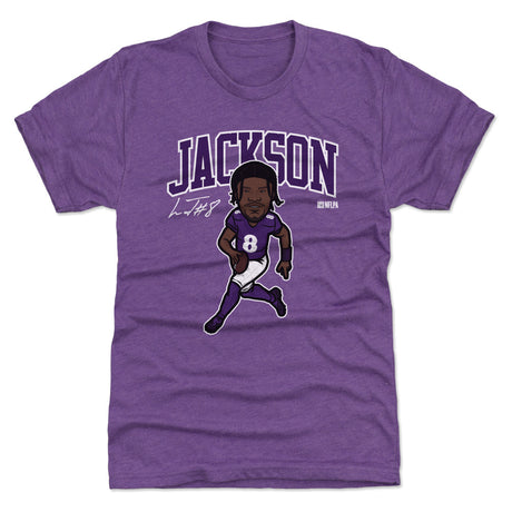 Lamar Jackson Men's Premium T-Shirt | 500 LEVEL