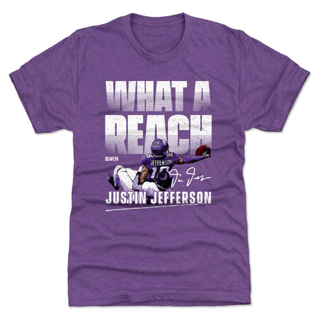 Justin Jefferson Men's Premium T-Shirt | 500 LEVEL