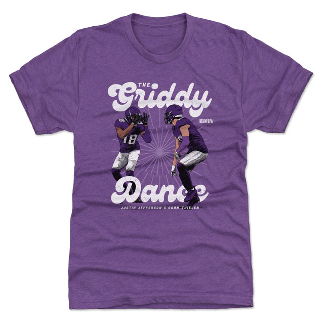 Justin Jefferson Men's Premium T-Shirt | 500 LEVEL