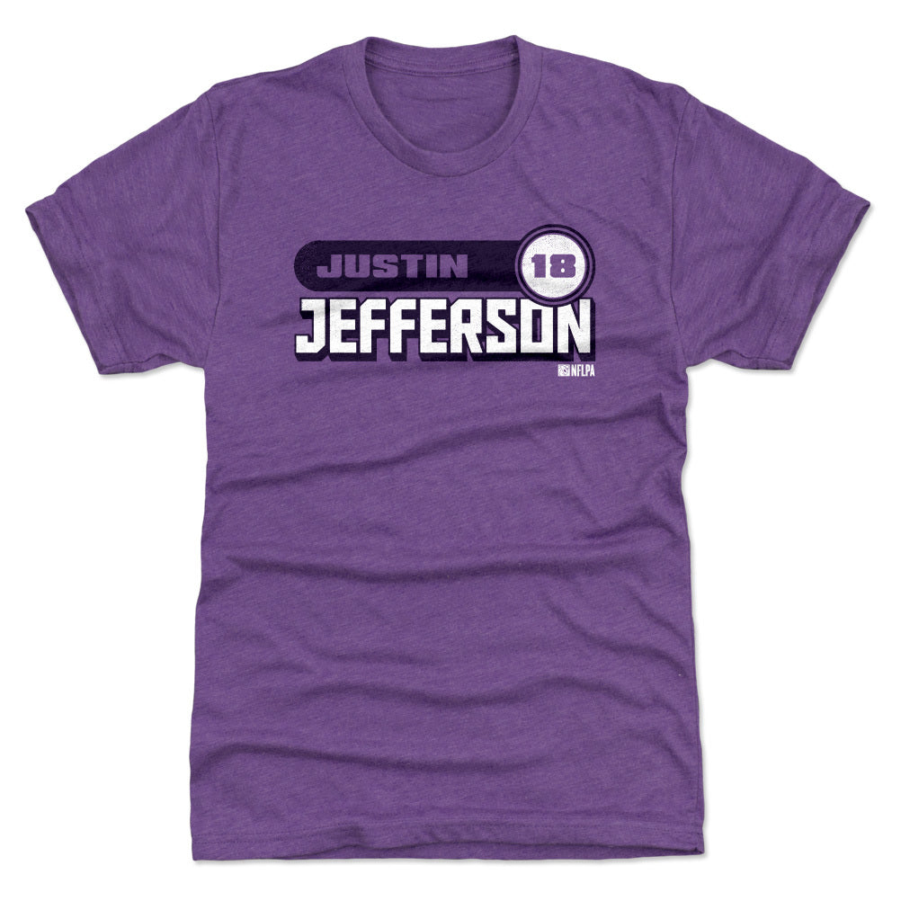 Justin Jefferson Men's Premium T-Shirt | 500 LEVEL
