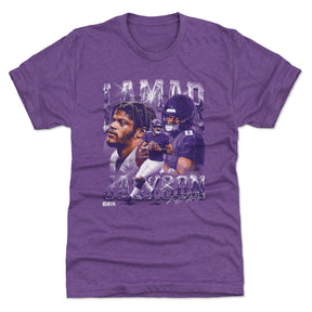 Lamar Jackson Men's Premium T-Shirt | 500 LEVEL