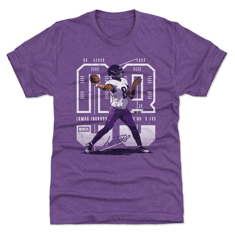 Lamar Jackson Men's Premium T-Shirt | 500 LEVEL
